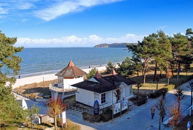 Strandvilla Aegir Mit Ostseeblick Binz Kültér fotó